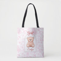 Evelyn | Custom Pink Teddy Bear Nursery Design