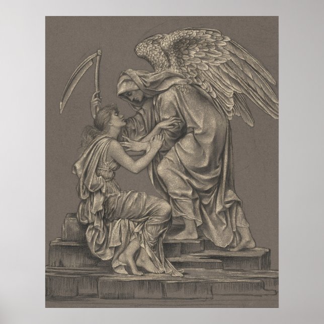 Evelyn de Morgan Angel Poster (Front)