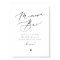 EVELYN Elegant Calligraphy Script Mimosa Bar Sign