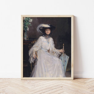 Evelyn Farquhar Sir John Lavery Poster