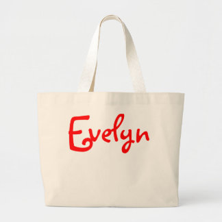 Evelyn - Jumbo Canvas Tote