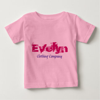 Evelyn Name Clothing Company Baby Shirts