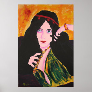 Evelyn Plays Poster