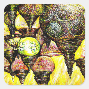 Even Bigger Idea of Color Square Sticker