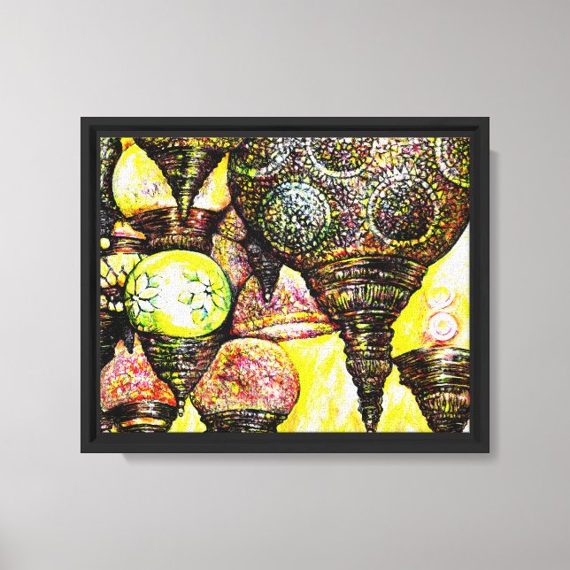 Even Bigger Idea of Colour Canvas Print (Front)