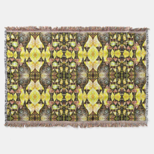 Even Bigger Idea of Colour Throw Blanket (Front)
