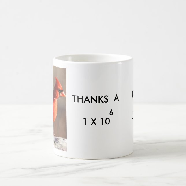 EVEN BIRDS USE METRIC - mug (Center)