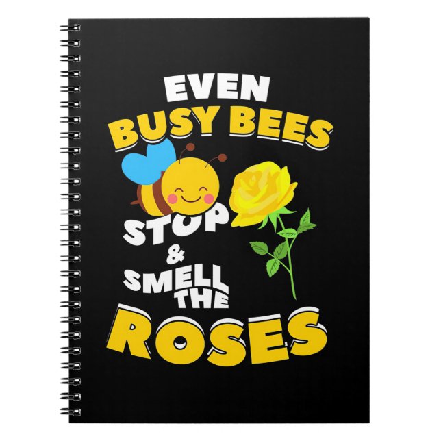 Even Busy Bees Notebook (Front)