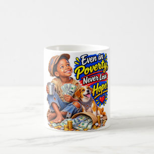 Even in Poverty, Never Lose Hope Coffee Mug