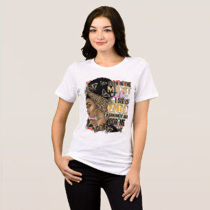 “Even in the Storm, I See God” – Empowered Woman Tri-Blend Shirt