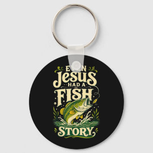 Even Jesus Had A Fish Humour Key Ring