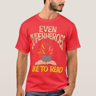 Even  Like To Read T-Shirt