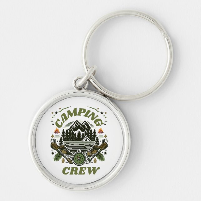 Even My Coffee Is Stronger Than Army Key Ring (Front)