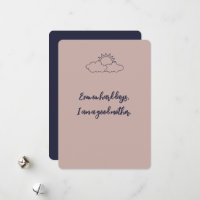 Even on hard days, I am a good mother Affirmation