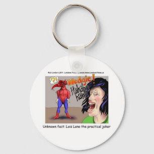 Even Superheroes Get Wedgies Funny Gifts Mugs Etc Key Ring