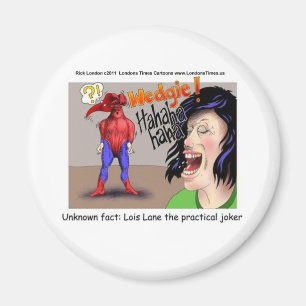 Even Superheroes Get Wedgies Funny Gifts Mugs Etc Magnet