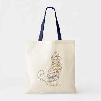 Even the Smallest Creatures Carry the Biggest Hear Tote Bag