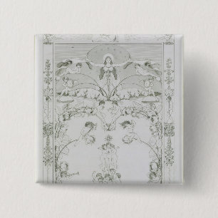 Evening, 1805 15 cm square badge