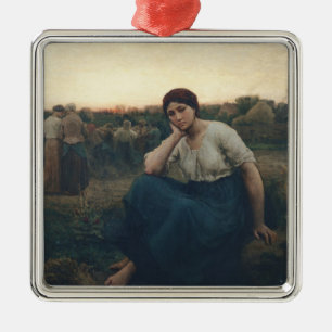 Evening, 1860 metal ornament