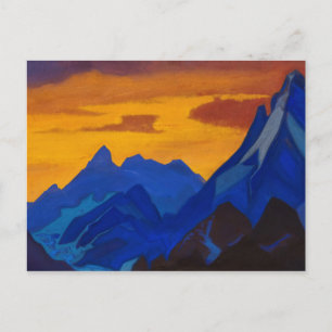 Evening, 1939 by Nicholas Roerich Postcard