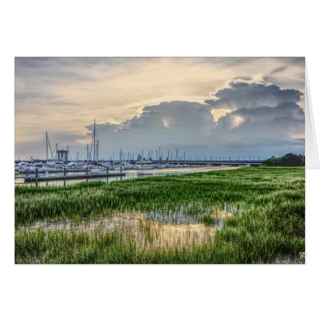 Evening At Charleston Harbour (Front Horizontal)