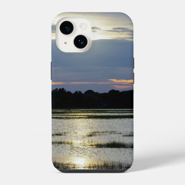 Evening At Folly River iPhone Case (Back)