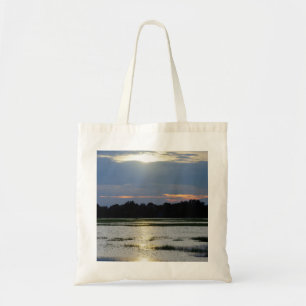 Evening At Folly River Tote Bag