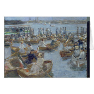 Evening at the Uhlenhorster Fahrhaus, 1910