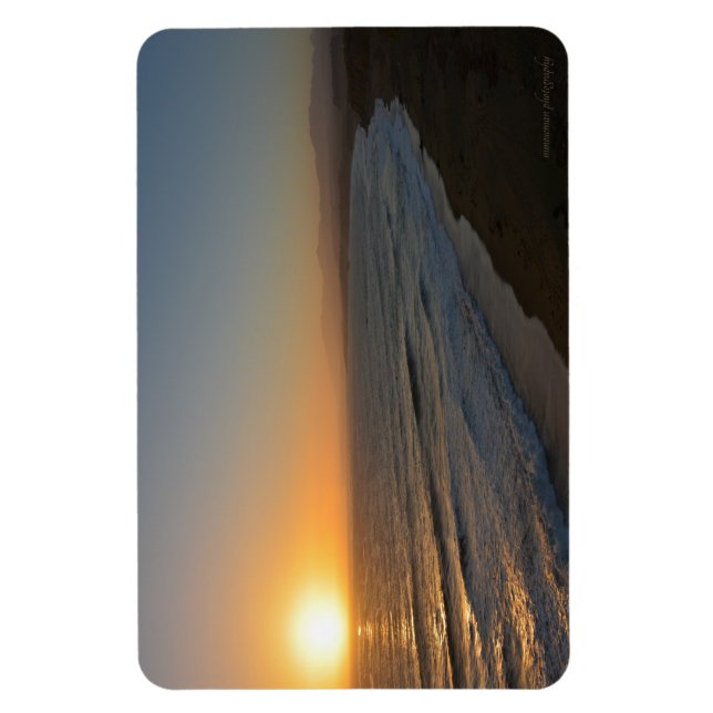 Evening Beach Magnet (Vertical)
