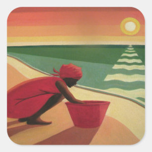 Evening Calm 2003 Square Sticker