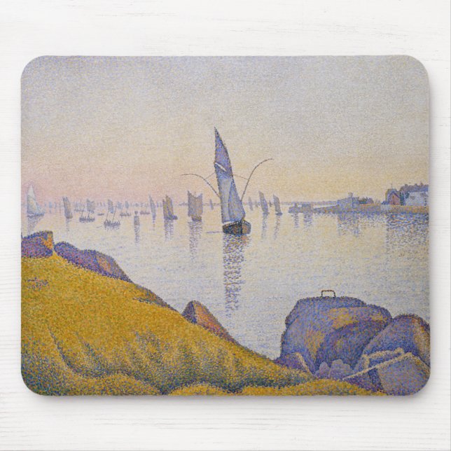 Evening Calm, Concarneau Mouse Pad (Front)