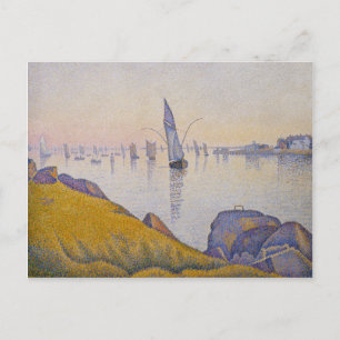 Evening Calm, Concarneau, Opus 220 - Paul Signac Postcard