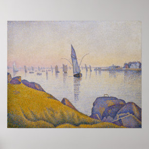 Evening Calm, Concarneau Poster