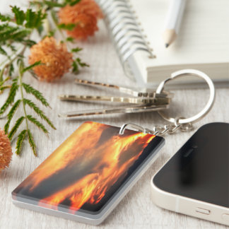 Evening Clouds Key Ring