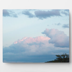 Evening Clouds Plaque