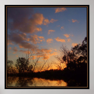 EVENING COLORS POSTER