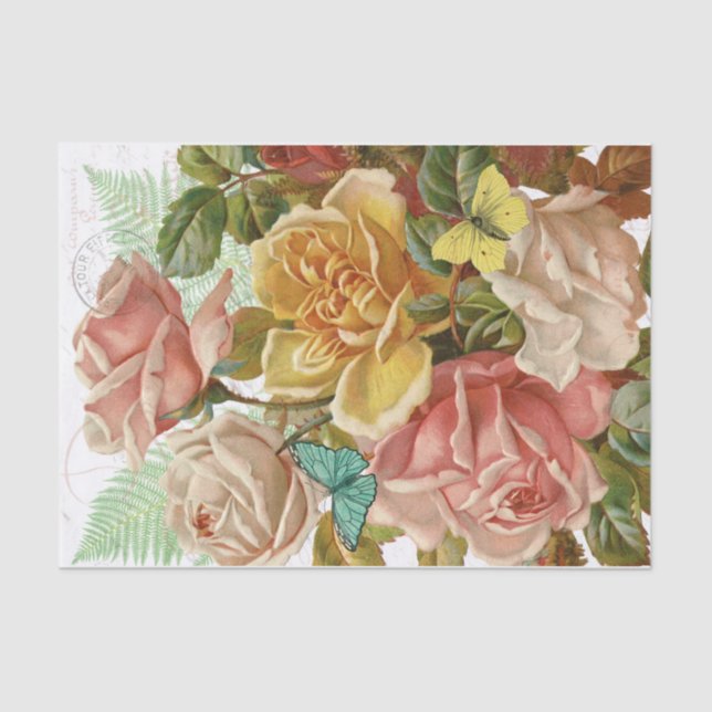 Evening Desire Tissue Paper (Front)