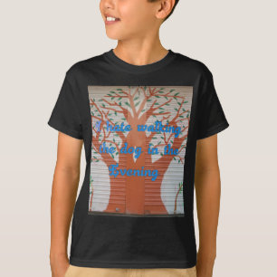"Evening Dog Walk Dread" – I Hate Walking the Dog  T-Shirt
