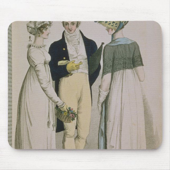 Evening Dresses for illustration Mouse Pad (Front)