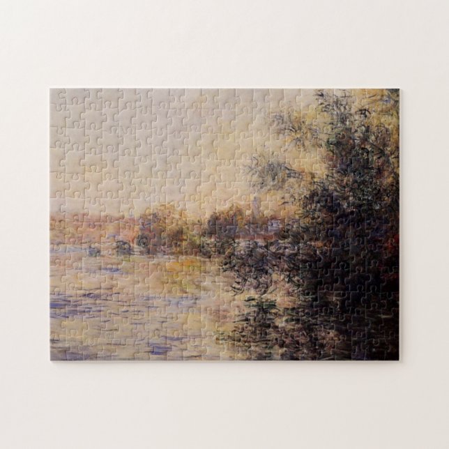 Evening Effect of the Seine Monet Fine Art Jigsaw Puzzle (Horizontal)