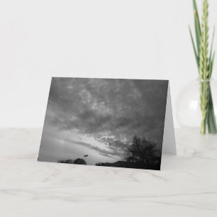 Evening Falls / Noir Card