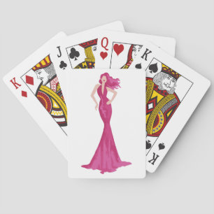 Evening Fashion Playing Cards