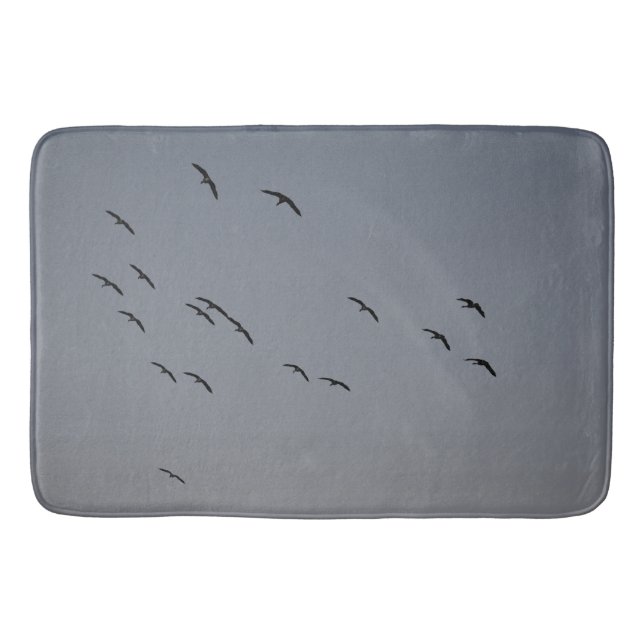 Evening Flight Bath Mat (Front)