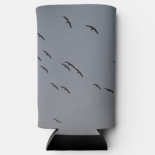 Evening Flight Seltzer Can Cooler (Front)