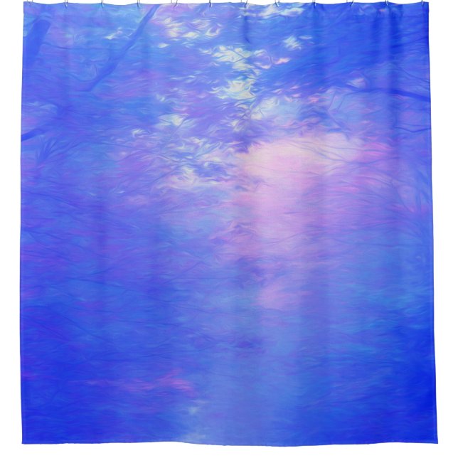 Evening Forest Shower Curtain (Front)