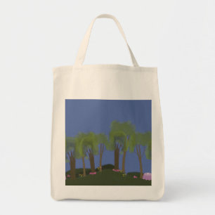 Evening Forest Tea Tote Bag