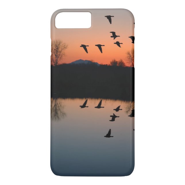 Evening Geese Case-Mate iPhone Case (Back)