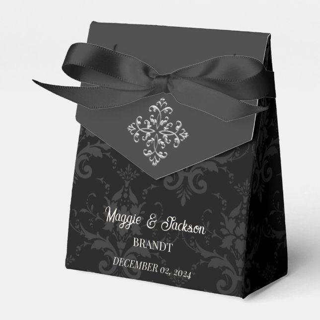 Evening Glam Favour Box (Front Side)