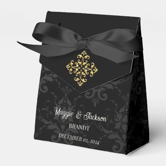 Evening Glam Favour Box (Front Side)