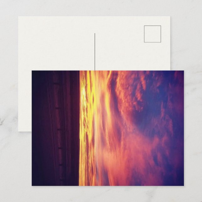 Evening Glow Postcard (Front/Back)